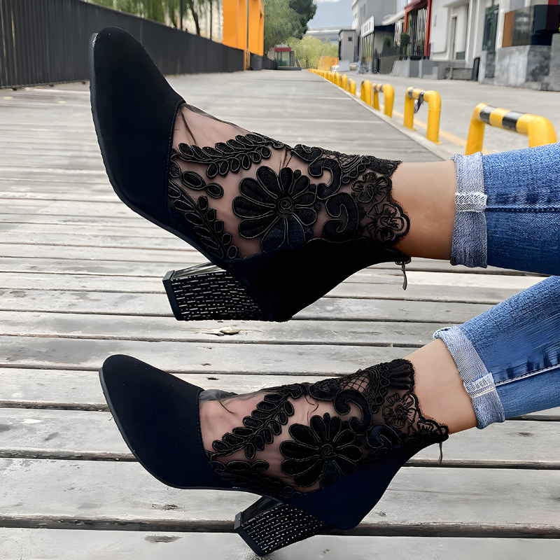 Nivara – Eleganckie szpilki na kostkę