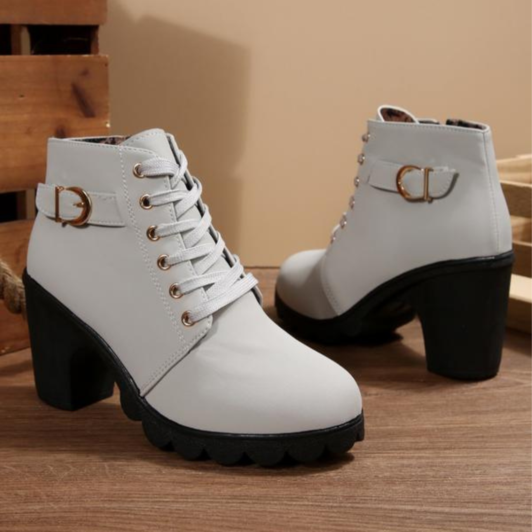 Orelia – Eleganckie botki sznurowane