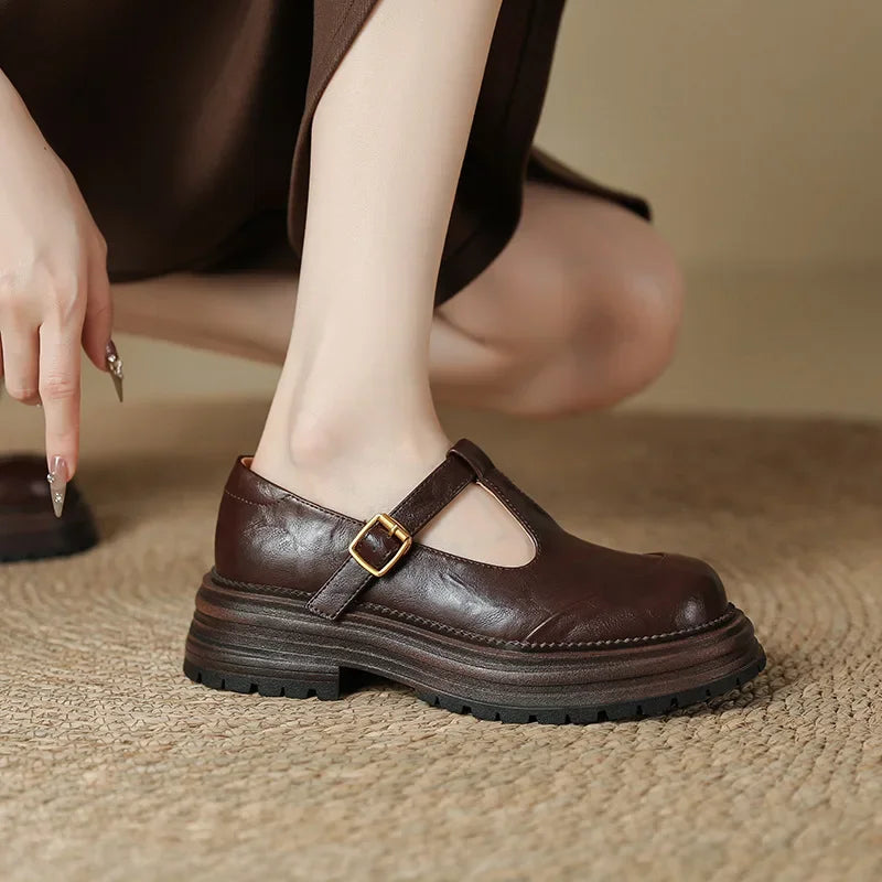 Gaudentia – Skórzane buty